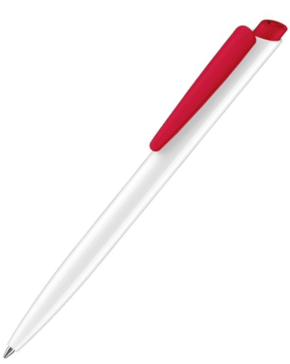 Ручка Senator Dart Basic Polished бело-красный